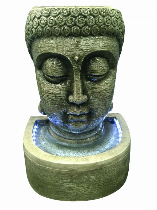 Mooie Waterornament Classic Buddha Head kopen