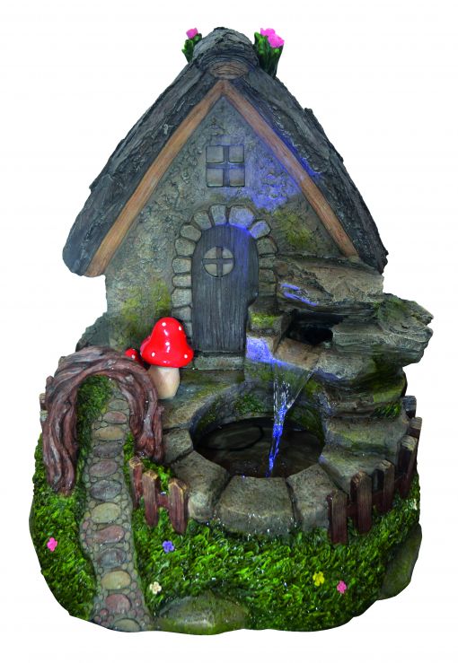Mooie Waterornament Fairy House kopen