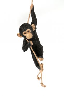 Mooie Klimmende chimpansee tuinbeeld kopen